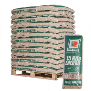 Van Roje Pellets – Palette mit 65 x 15-kg-Säcken