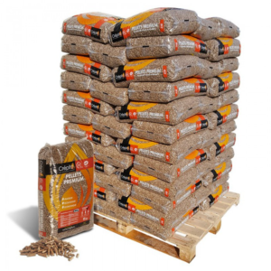 CRÉPITO Pelletpalette – 72 Säcke à 15 kg