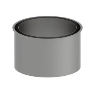Doppelwandfutter - Durchmesser: 120 mm, Farbe: unlackiert