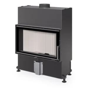 Kamineinsatz INTENSITY 4G/70.44 | Brennkammer: IGNITON-Speicherbeton | geeignet für Niedrigenergiehäuser | 5,6 kW | geringer Brennstoffverbrauch | klare Glastür